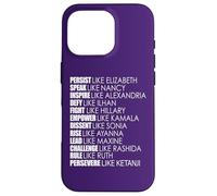 PERSIST LIKE ELIZABETH RULE RUTH PERSEVERE KETANJI KBJ Meme Case for iPhone 16 Pro