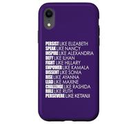 PERSIST LIKE ELIZABETH RULE RUTH PERSEVERE KETANJI KBJ Meme Case for iPhone XR