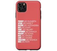 PERSIST LIKE ELIZABETH RULE RUTH US Congress Women Meme Case for iPhone 11 Pro Max