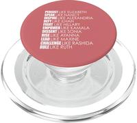 PERSIST LIKE ELIZABETH RULE RUTH US Congress Women Meme PopSockets PopGrip for MagSafe