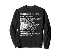 PERSIST LIKE ELIZABETH RULE RUTH US Congress Women Meme Sweatshirt