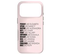 PERSIST LIKE ELIZABETH SPEAK NANCY RULE RUTH USA Congress Case for iPhone 17 Pro