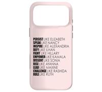 PERSIST LIKE ELIZABETH SPEAK NANCY RULE RUTH USA Congress Case for iPhone 17 Pro Max