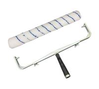 Persistence 18inch Paint Roller Brush Wall Paint Roller Aluminum Alloy Roller Frame Painting Handle Tool for Wall Decorative House Tool Support
