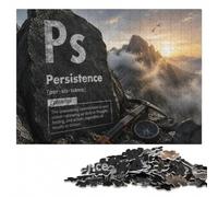 Persistence Definition - Success and Manifest Jigsaw Puzzle, 1000 Pieces