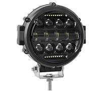 Persistence Round LED Work Light, 60W Flood Spot Combo Beam LED Light Daytime Running Light Off Road Driving Lights for Truck SUV