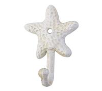 Persistence Starfish Cast Iron Decorative Wall Hooks Coats Hats Towels Hooks Beach Ocean Theme Chic Metal Hooks