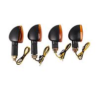 Persistence Universal 12V Motorcycle Turn Signal Indicator Light Front Back Flashing Light Blinker Flash Bike Lamp For