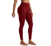 PERSIT Women's Gym Leggings - Tummy Control, High Waisted Compression Black Running Workout Sports Leggings Yoga Pants for Women - 28 Inches Bikingred XS