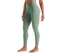 PERSIT Women's Gym Leggings - Tummy Control, High Waisted Compression Running Workout Sports Leggings Yoga Pants for Women - 25 Inches FrostySpruce XL