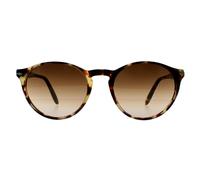 Persol Round Tabacco Virginia Antique Brown Gradient Sunglasses Brown One Size