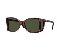 Persol Man PO0005 24/31 Sunglasses Acetate Turtle Green Squared Normal