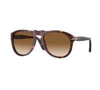 Persol Man Persol PO0649 24/51 Sunglasses Acetate Turtle Brown Pilot Normal Shaded