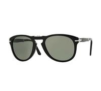 Persol Man Persol PO0714 FOLDING 95/31 Sunglasses Acetate Black Green Pilot Normal