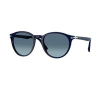 Persol Man Persol PO3152S 181/Q8 Sunglasses Acetate Blue Blue Round Normal Nuanced
