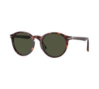 Persol Man Persol PO3171S 24/31 Sunglasses Acetate Turtle Green Pantos Normal