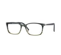Persol Man Persol PO3189V 1012 Optical frames Acetate Grey Transparent Squared Normal