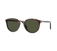 Persol Man Persol PO3210S 24/31 Sunglasses Acetate Turtle Green Round Normal