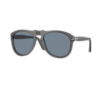 Persol Man PO0649 119656 Sunglasses Acetate Grey Blue Pilot Normal Anti-glare