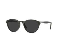 Persol Man PO3092SM 907048 Sunglasses Acetate Green Grey Round Polarized