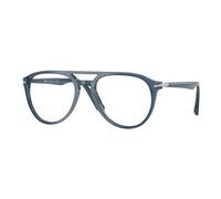 Persol Man PO3160V 1197 Optical frames Acetate Blue Transparent Pilot Normal