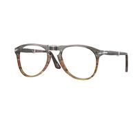 Persol Man PO9714VM 1137 Optical frames Acetate Brown Transparent Pilot Normal