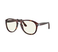 Persol Man Sunglass 649 - Photochromic - Frame color: Havana, Lens color: Photochromic Clear to Grey with Blue Light Filter