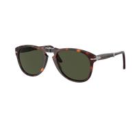 Persol Man Sunglass 714 - Original - Frame color: Havana, Lens color: Green