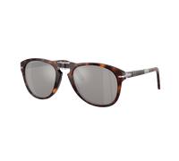 Persol Man Sunglass 714SM - Steve McQueen - Frame color: Havana, Lens color: Platinum Plated