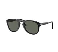 Persol Man Sunglass PO0714 714 - Original - Frame color: Black, Lens color: Green Polarized