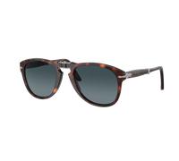 Persol Man Sunglass PO0714 714 - Original - Frame color: Havana, Lens color: Polarized Light Blue Gradient