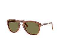 Persol Man Sunglass PO0714SM 714SM - Steve McQueen - Frame color: Terra Di Siena, Lens color: Polar Green