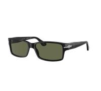 Persol Man Sunglass PO2803S - Frame color: Black, Lens color: Green Polarized