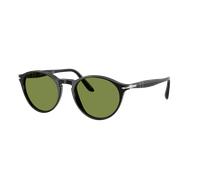 Persol Man Sunglass PO3092SM - Frame color: Black, Lens color: Green
