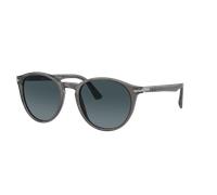 Persol Man Sunglass PO3152S - Frame color: Transparent Grey, Lens color: Light Blue Gradient Dark Blue Polar