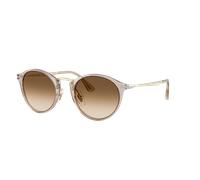 Persol Man Sunglass PO3166S - Calligrapher - Frame color: Transparent Brown Grey, Lens color: Clear Gradient Brown