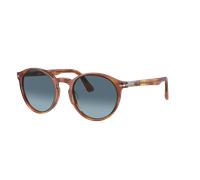 Persol Man Sunglass PO3171S - Frame color: Terra Di Siena, Lens color: Azure Gradient Blue