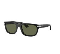 Persol Man Sunglass PO3271S - Frame color: Black, Lens color: Green Polarized