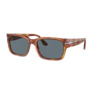 Persol Man Sunglass PO3315S - Frame color: Terra Di Siena, Lens color: Dark Blue Polarized