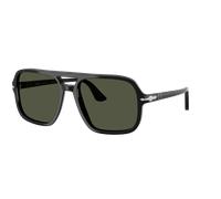 Persol Man Sunglass PO3328S - Frame color: Black, Lens color: Green
