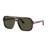 Persol Man Sunglass PO3328S - Frame color: Havana, Lens color: Green
