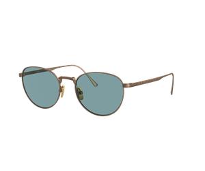 Persol Man Sunglass PO5002ST - Frame color: Bronze, Lens color: Polarized Blue