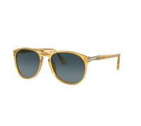 Persol Man Sunglass PO9649S - Frame color: Honey, Lens color: Light Blue