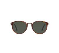 Persol Man PO3210S 24/31 Sunglasses Acetate Turtle Green Round Normal