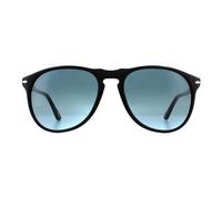 Persol Men's Aviator Black Blue Gradient Sunglasses Persol Black One Size