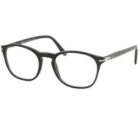 Persol Men's Eyeglasses PO3007V PO/3007/V 95 Black Full Rim Optical Frame 50mm