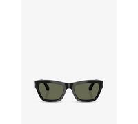 Persol Persol Po0091S Butterfly-Frame Acetate Sunglasses Black