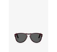 Persol Man Sunglass 714 - Original - Frame color: Milky Plum, Lens color: Dark Grey
