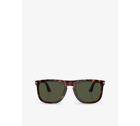 Persol Persol Po3336S Pilot-Frame Acetate Sunglasses Brown