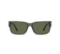 Persol PO 3315S Transparent Gray/Green 55/19/145 men Sunglasses